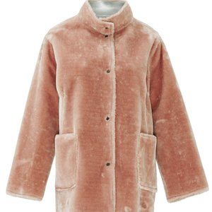 OPENING CEREMONY REVERSIBLE FAUX SHEARLING COAT